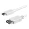 StarTech.com 1m USB C to DP Cable - White