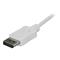 StarTech.com 6 ft USB C to DP Cable - White