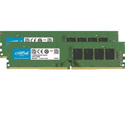 Crucial 8GB Kit (4GBx2) DDR4 2400 MT/s (PC4-19200) CL17 SR x8 Unbuff