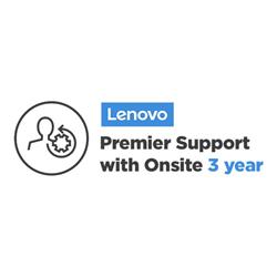 Lenovo Premier Support with Onsite NBD - extended service agreement - 3 years - on-site