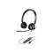 Poly Plantronics Blackwire 3320 Duo On-Ear Wired USB Headset