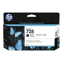 HP 728 130 ml Matte Black Original DesignJet Ink Cartridge
