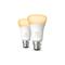 Philips Hue White Ambiance Bulbs 2-Pack B22 8W