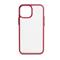 Techair iPhone 13 Back Cover - Clear/Red