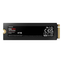 Samsung 990 PRO 4TB with Heatsink PCIe 4.0 NVMe M.2