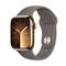 Apple Watch Series 9 GPS + Cellular 41mm Gold Stainless Steel Case with Clay Sport Band - S/M