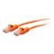 C2G 3ft (0.9m) Cat6a Snagless Unshielded (UTP) Slim Patch Cable - Orange