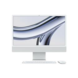 Apple 24-inch iMac with Retina 4.5K display: M3 chip 8-core CPU and 10-core GPU 512GB SSD - Silver