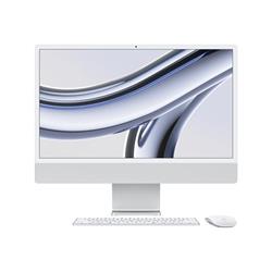 Apple 24-inch iMac with Retina 4.5K display: M3 chip 8-core CPU and 10-core GPU 512GB SSD - Silver