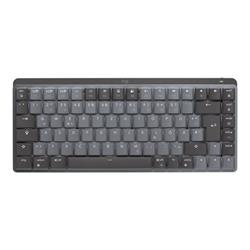 Logitech Master Series MX Mechanical Mini - Keyboard - QWERTY - UK - Graphite