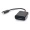 C2G USB-C to DisplayPort Adapter Converter - 4K 60Hz - Black