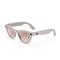 Ray-Ban | Meta Skyler Smart Glasses - Shiny Chalky Grey, Gradient Cinnamon Pink