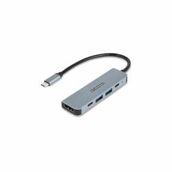 Dicota USB-C 5-in-1 Video Hub 4K PD 100W