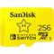 Sandisk microSDXCcard for Nintendo Switch 256gb