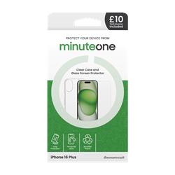 Minute One Case and Screen Protector for iPhone 16 Plus