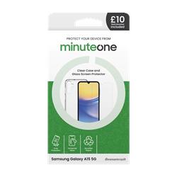 Minute One Case and Screen protector for A15 5G