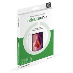 Minute One Clear Case & Glass Screen Protector for Lenovo Tab M11 Grey