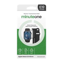 Minute One Watch Strap and Film Screen Protector Watch S9 45mm