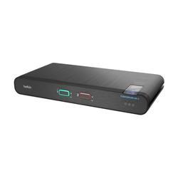 Belkin Universal Secure - 2nd Generation - KVM / audio switch - 2 ports - TAA Compliant
