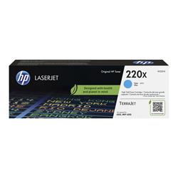 HP 220X - High Yield - cyan - original - LaserJet - toner cartridge