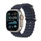 Apple Watch Ultra 2 GPS + Cellular 49mm Natural Titanium Case with Navy Ocean Band