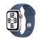 Apple Watch SE GPS + Cellular 40mm Silver Aluminium Case with Denim Sport Band - M/L