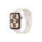 Apple Watch SE GPS + Cellular 44mm Starlight Aluminium Case with Starlight Sport Band - M/L