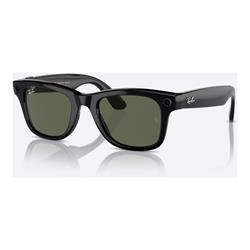 Ray-Ban | Meta Stories Meta Wayfarer Shiny Black / Green Lens - Grade A