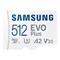 Samsung EVO Plus 512GB microSDXC UHS-I Class10 (microSDXC to SD adapter included)