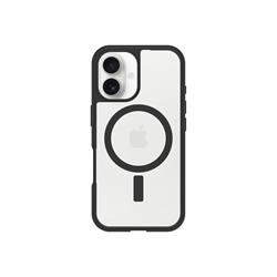OtterBox React Series with MagSafe for iPhone 16 - Clear/Black