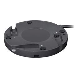 Logitech Rally Mic Pod Hub for Logitech Rally Mic Pod, Rally, Rally Plus - Graphite