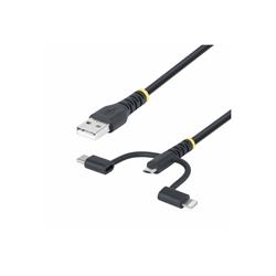 StarTech.com 3.3ft USB Multi Charging Cable