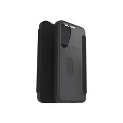 OtterBox React Folio Series for Samsung Galaxy S25+ - Black Crystal (Clear/Black)