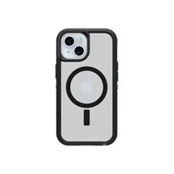 OtterBox Defender Series XT Clear MagSafe for iPhone 16e - Dark Side (Clear/Black)