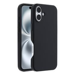 OtterBox Symmetry Series Magsafe (Cactus Leather) for iPhone 16 Plus - Noir Ash (Black)