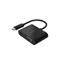 Belkin USB-C to VGA + Charge Adapter (60W PD) - Black