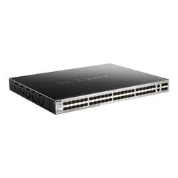 D-Link 48 SFP ports Layer 3 Stackable Managed Gigabit Switch 2 x 10GBASE-T ports and 4 x SFP+ ports