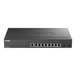 D-Link 10-Port Multi-Gigabit Smart Managed Switch with 8 multi-Gigabit 2.5G and 2 10G SFP+ ports