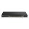 D-Link 24-port 10G SFP+, 4-port 10GBASE-T Smart Managed Switch