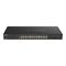 D-Link 24-port 10GBASE-T + 4-port 10/25G SFP28 Smart Managed Switch