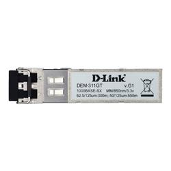 D-Link 1-port Mini-GBIC SFP to 1000BaseSX, 550m for all - tray of 1