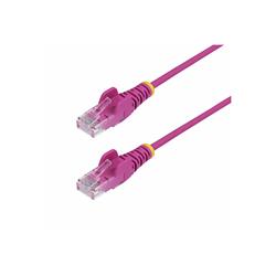 StarTech.com 2m Pink Slim CAT6 Cable