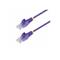 StarTech.com 2.5m Purple Slim CAT6 Cable