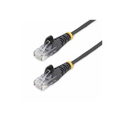 StarTech.com 5m Black Slim CAT6 Cable