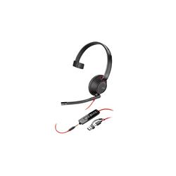 Poly Blackwire 5210 - headset - 3.5 mm jack, USB-C