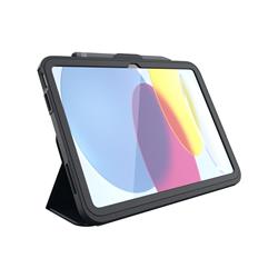 Zagg Rugged Messenger Case for iPad 10.9" 10th Gen/A16 - Charcoal