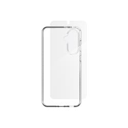 Zagg 360 Protect Bundle - Luxe Clear Case and Glass Screen Protector for Galaxy A56 5G