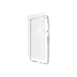 Zagg 360 Bundle - Luxe Clear Case and Glass+ Screen Protector for Galaxy S25 Edge