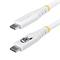 StarTech.com 2m USB-C Cable, USB4 20Gbps - White