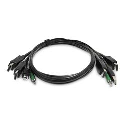 StarTech.com Dual-DisplayPort KVM Cable